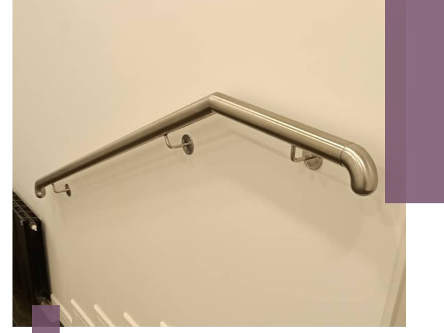 Изготовление пристенных поручней в Кимрах под ключ за сроки