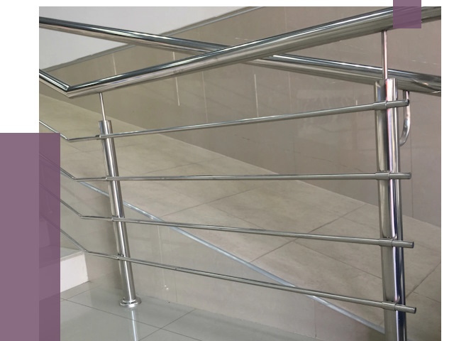 Изготовление поручней из нержавеющей стали в Кимрах