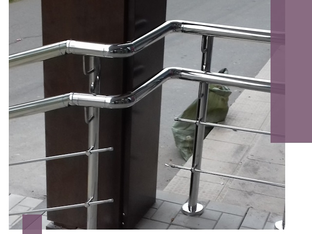 Монтаж поручней из нержавеющей стали в Кимрах качественно и быстро